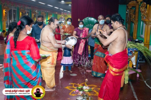 அருள்மிகு சிவன் கோவில் வருடாந்த பெருவிழாவில் விநாயகர் பூசை 08.07.2021