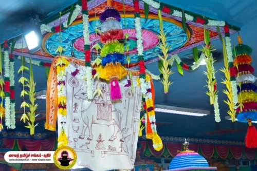 அருள்மிகு சிவன் கோவில் வருடாந்த பெருவிழாவில் கொடியேற்றத்திருவிழா 09.07.2021